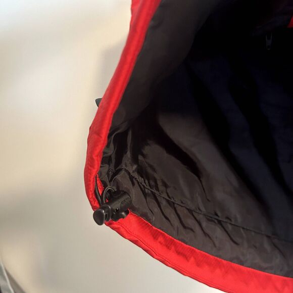 Spyder Ladies Vest Size 8 Full Zip-up Red Black Solid Casual Fall Winter Warm - Picture 5 of 16